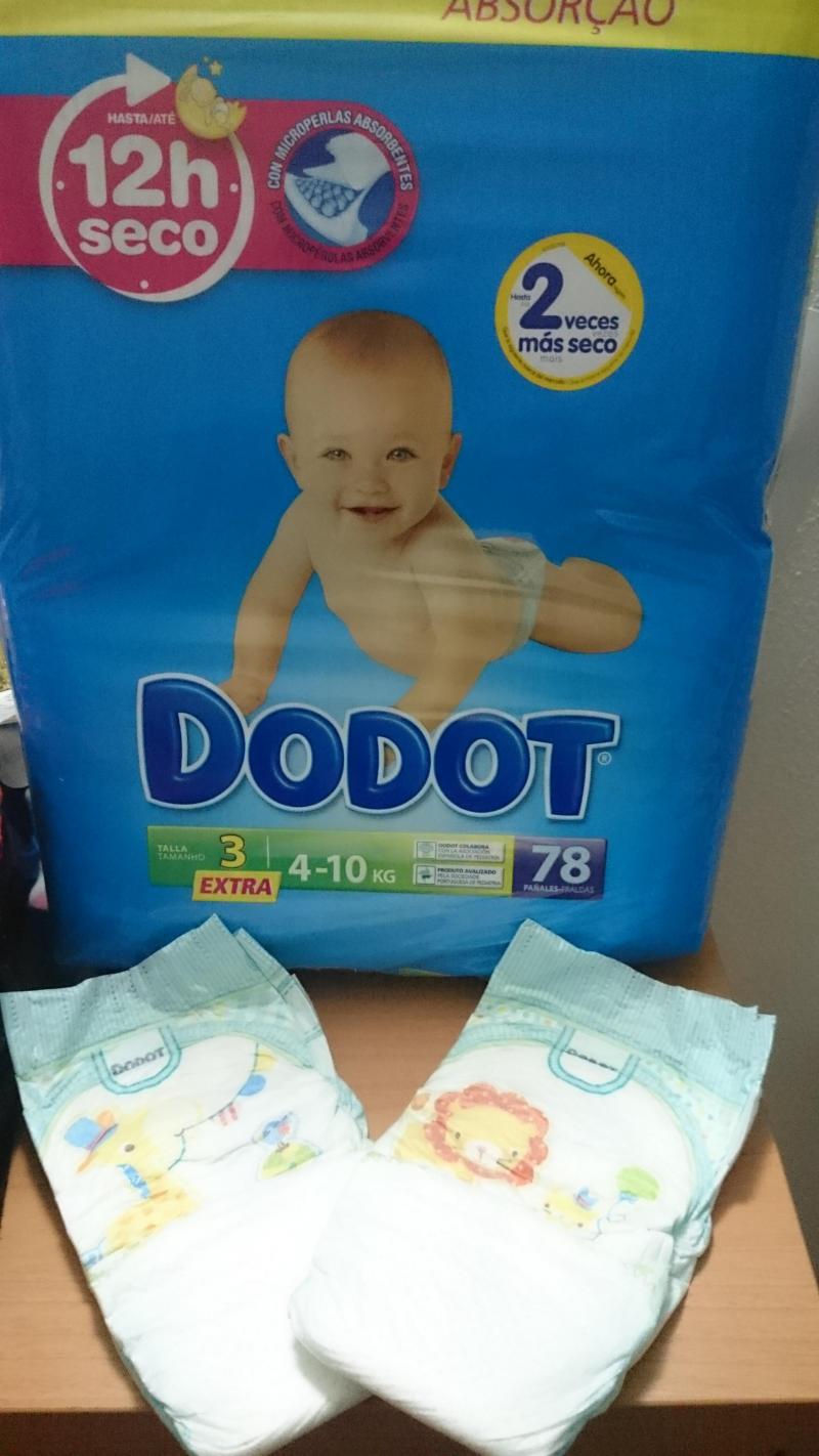 pañales dodot tipos