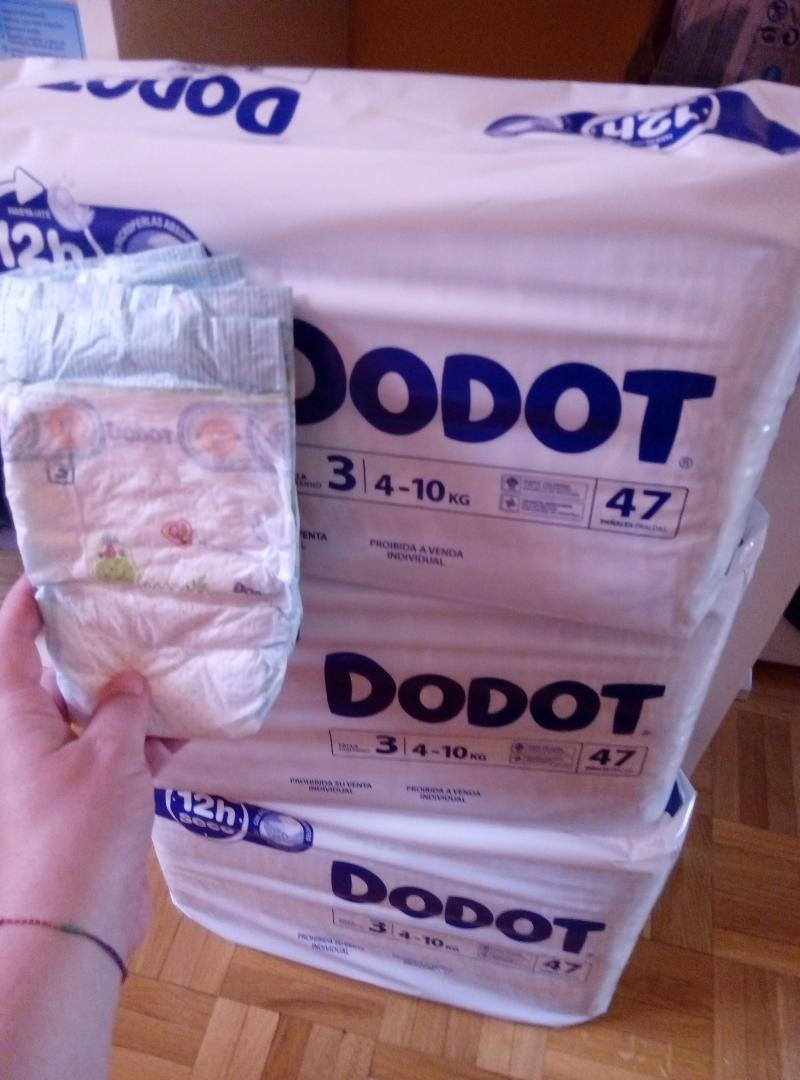 pañales dodot azul talla 3