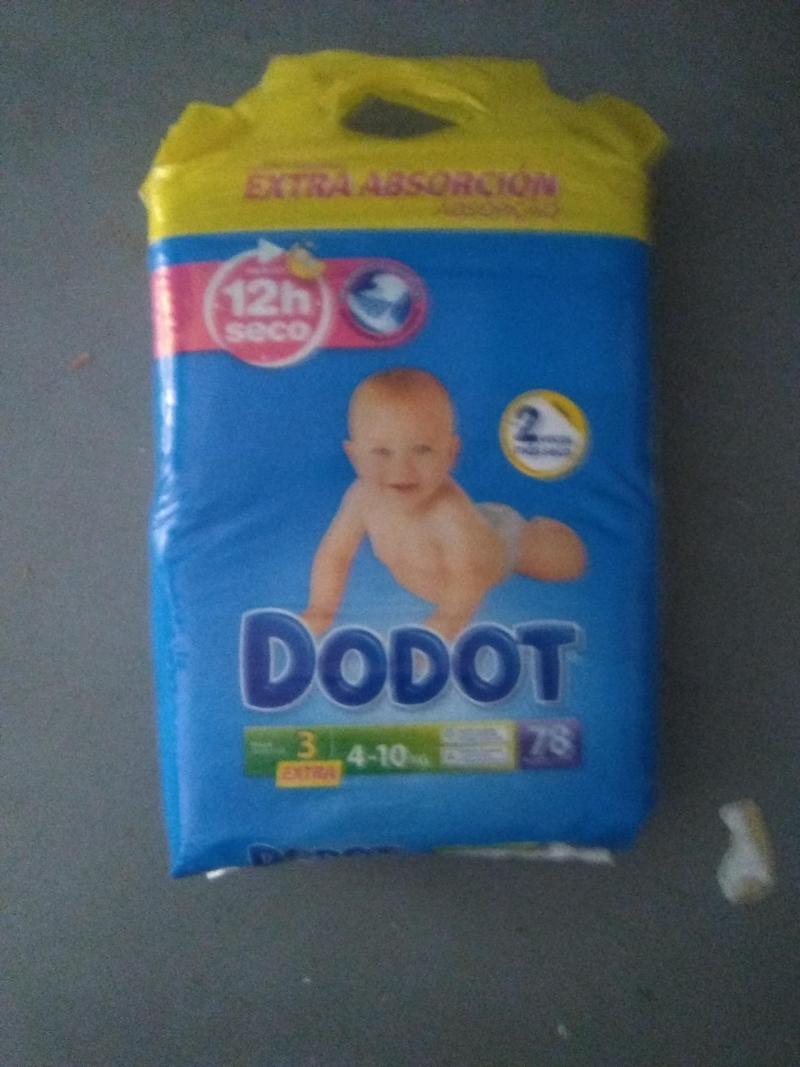 pañales dodot raya amarilla