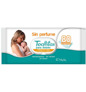 Toallitas bebé frescas & perfumadas Deliplus - 3 paquetes x 80 ud.  (Mercadona): Precios y Opiniones