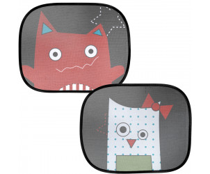 Parasol 2 piezas para Auto Animalitos