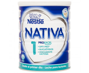 Leche en polvo para lactantes Nativa 1