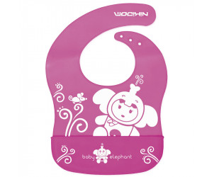 Babero silicona Funny Friends