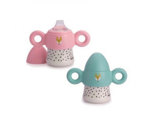 Biberón First con asas 150 ml