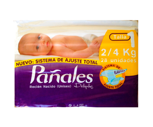 Pañales Talla 1