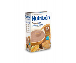 Papilla Cacao con Galletas María