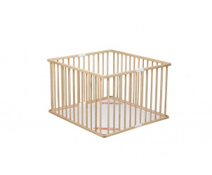 Parque plegable con fondo plegable