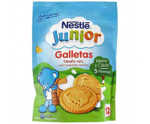 Galletas Junior con pepitas de chocolate 