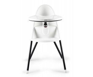 Trona de plástico y acero esmaltado