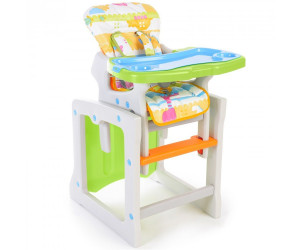 Trona convertible en mesa y silla