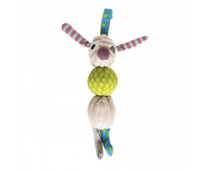 Nonos el perro, colgante tiembla y baila