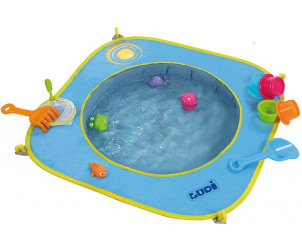 Piscina de juguete para playa