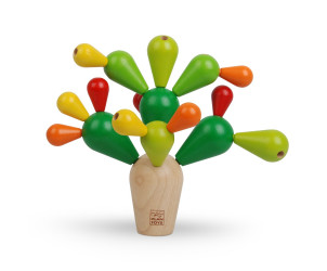 Cactus equilibrista, juego de bloques