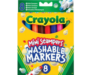 8 mini estampadores Crayola