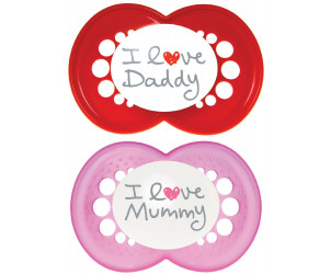 Conjunto de 2 chupetes personalizados