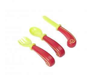 Cubiertos infantiles ergonómicos