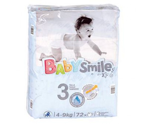 Pañales 4- 9 kgs talla 3 