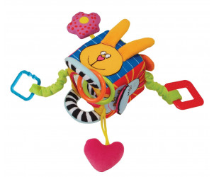 Cubo para descubrir el sentido del tacto 