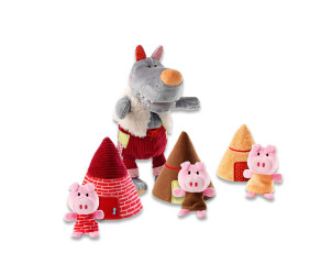 Títeres de los 3 cerditos y el lobo 