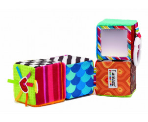 Cubos de actividades de tela 