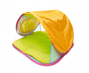 Tienda anti-uv y alfombra