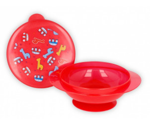 Bol con Tapa y Ventosa 330ml