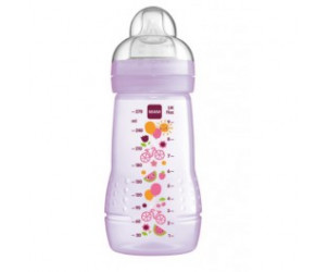 Biberón flujo medio silicona 270 ml