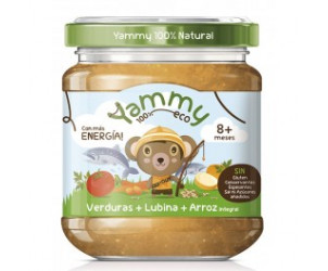 Potito Superalimentos verduras, lubina y arroz integral