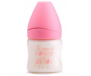 Biberón Redona Silicona 3 Posiciones 120ml