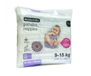 Pañales Talla 3 9-15 Kg