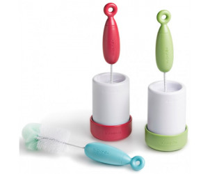 Cepillo limpia biberones dúo