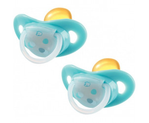 Chupete Natural Physio Látex 6m+