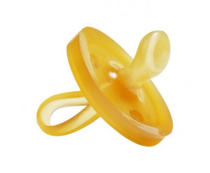 Chupete Ortodóntico Caucho Natural Talla S