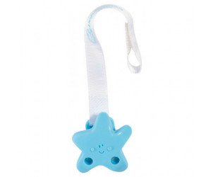 Clip Sujeta Chupetes Estrella Velcro