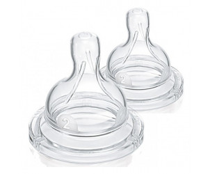 2 tetinas airflex flujo variable