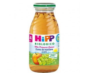 Zumo de manzana y uva 