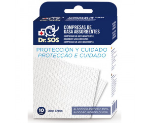 Compresas de algodón