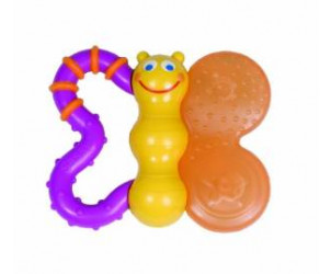 Sonajero dentición mariposa