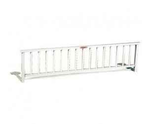Barrera plegable para cama de madera
