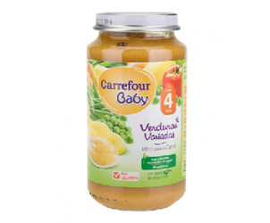 Tarrito de verduras variadas