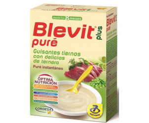 Puré Guisantes con Ternera