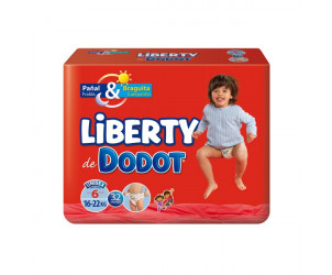 Pañales Dodot Liberty Plus T6