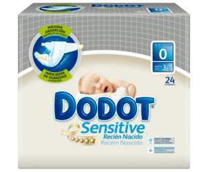Pañales Dodot Sensitive Recién Nacido T0