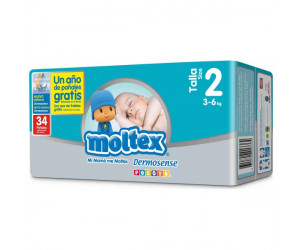 Pañales Moltex Premium T2