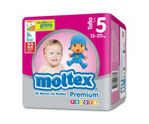 Pañales Moltex Premium T5