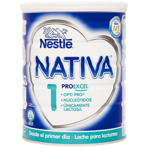 regular juntos Melódico Leche en polvo para lactantes Nativa 1 Nestlé : Opiniones