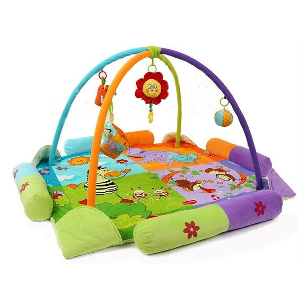Wenjuersty diseño de bebé fitness Alfombra infantil para niños para gimnasio juguetes cerca 