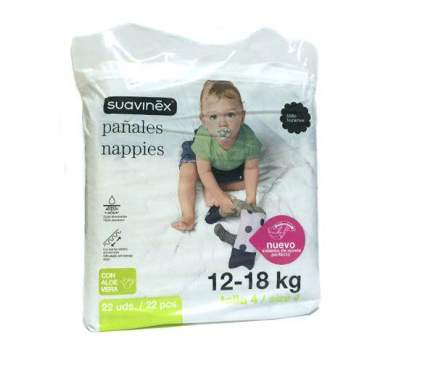 pañales consum talla 4