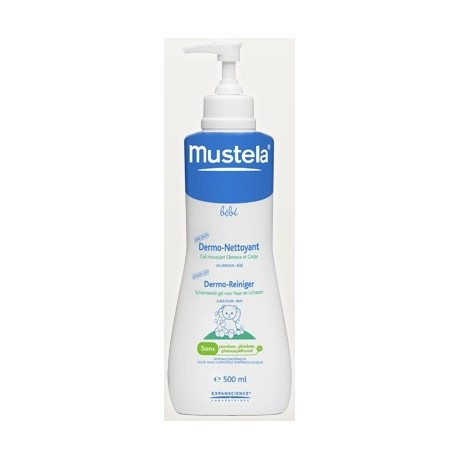 Mustela Bébé Lait de Toilette Flacon Pompe 500 ml