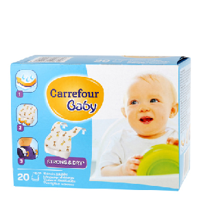 Baberos desechables Carrefour Baby : Opiniones